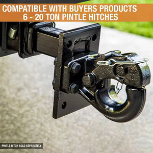 AMBITION <span class=keywords><strong>Crochet</strong></span> de remorquage personnalisable à plusieurs positions, 3 positions, montage sur <span class=keywords><strong>crochet</strong></span> à rotule, récepteur de 2 pouces, tige de 9 pouces, robuste - Product Image 2