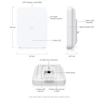 Modem 5G Outdoor Ubiquiti U5G-Max-Outdoor dengan Dual SIM/eSIM dan Seamless Failover Ubiquiti U5G-Max-Outdoor W1213