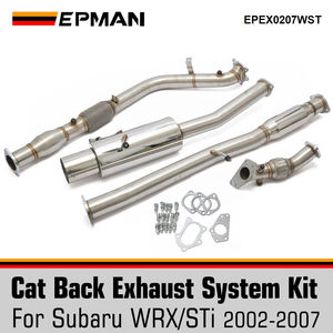 EPMAN Scarico Cat-Back Completo + Terminale di Scarico per <span class=keywords><strong>Subaru</strong></span> Impreza WRX <span class=keywords><strong>STI</strong></span> 2002-2007 EPEX0207WST - Product Image 6