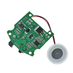 Humidificador ultrasónico de 20mm y 113KHz, atomizador de cerámica con USB, accesorios de placa humidificada, módulo PCB