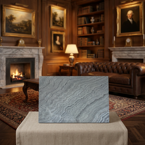 Flatstone Designs Ice Black Marble <b>Stone</b> Veneer Ocean Green Natural Slate Flexible Backlit Wall Panel 5-Year Warranty - Product Image 2