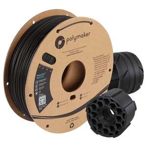 Filamento 3D Polymaker PolyLite PLA-CF de 1.75 mm y 1 kg, Filamento PLA Reforzado con Fibra de Carbono para Impresora 3D - Product Image 1