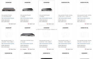 Firewalls HiSecEngine Serie USG6000E, Incluyendo USG6525F, USG6555F, USG6565F, USG6585F-HiSecEngine, Producto VPN Cableado Nuevo - Product Image 6