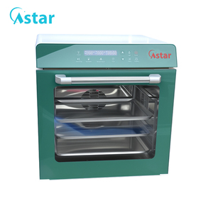 Four à convection électrique commercial 220V, 4 plateaux, contrôle numérique, haute efficacité, pour <span class=keywords><strong>farine</strong></span> <span class=keywords><strong>de</strong></span> maïs, lait, blé, boulangerie, biscuits, pain - Product Image 3