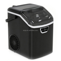 Machine à glaçons rapide Hot Nugget 180W 15kg/24h, réservoir d'eau 1.1L, portable pour la maison et le bureau, fabrication de glaçons, approvisionnement direct usine