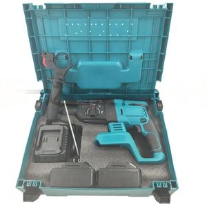 Martillo Rotatorio Inalámbrico de Alta Potencia de 42 V, Martillo Demoledor Eléctrico de 30 mm, Compatible <span class=keywords><strong>con</strong></span> Paquetes de Baterías DeWalt, <span class=keywords><strong>Milwaukee</strong></span> y Makita - Product Image 3