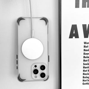 Ốp điện thoại iPhone 15 Pro Max thiết kế mới <span class=keywords><strong>2025</strong></span>, bảo vệ toàn diện 360 độ, nam châm, trong suốt như pha lê - Product Image 5