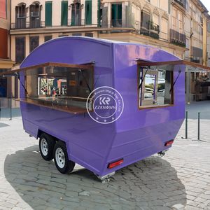 Camión de Comida Móvil Personalizado 2025, Remolque de Comida Móvil OEM para Café y Helados con Equipamiento de Cocina Completo en Venta - Product Image 3