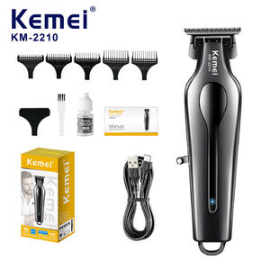 Kemei Km2210 Professional Rechargeable <b>Hair</b> <b>Clipper</b> With Adjustable Lengths Brushless Motor For Salon Use - Product Image 2