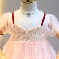 Nouvelles robes de salsa en sequins dorés de qualité supérieure, dernière production, pour filles, à porter en été, achat direct auprès d'un fournisseur chinois