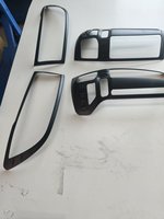 Pour Great Wall, couvre-feux arrière, couvre-feux avant, ABS noir, JIAHUI, accessoires 4x4