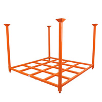 Revêtement de poudre et protection contre la corrosion caractéristique empilage de l'acier type de rack post palette pour système de stockage