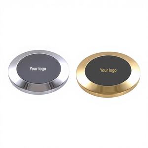 Prensapapeles de Metal con Acabado en Oro Cromado ST 25, Lujoso, Hecho a Mano, Personalizable, Regalos Promocionales - Product Image 1