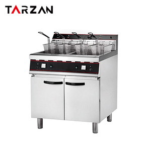 <span class=keywords><strong>TARZAN</strong></span> Commercial Restaurant 10L Friteuse Électrique Ouverte avec Carter D'huile Monocylindre Grande Capacité Maison Chips De Pommes De Terre - Product Image 3