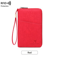 Étui de passeport en cuir personnalisé avec porte-stylo, cadeau d'entreprise personnalisé, accessoires de voyage