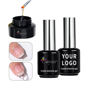 Trong suốt Nail buildable mở rộng UV Led không dính chip kháng thạch mở rộng Gel - Product Image 3