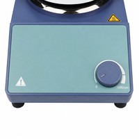 Agitateur magnétique de laboratoire 18W, mini-agitateur à moteur CC sans balais, en acier inoxydable, vitesse numérique, température maximale 40°C pour