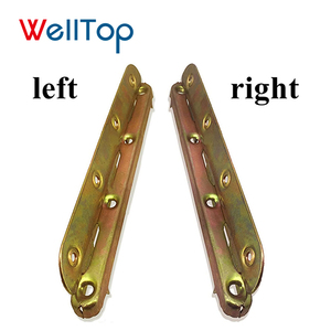 WELLTOP, recién llegados, accesorios para muebles, Hardware, conector angular, abrazadera de hebilla de cama de Metal para placas de bloqueo fijo - Product Image 1
