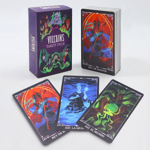 Cartas de <span class=keywords><strong>Tarot</strong></span> Primo Luxury Posh Light Oracle Personalizadas con Impresión <span class=keywords><strong>en</strong></span> Lámina Dorada, Mazo de Cartas de <span class=keywords><strong>la</strong></span> Alta <span class=keywords><strong>Sacerdotisa</strong></span> con Guía - Product Image 3