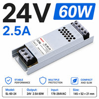 Alimentation électrique ultra-mince en gros pour usines de panneaux LED et de caissons lumineux