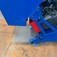 Machine de sablage de plaques d'acier robuste, sablageuse industrielle pour le détartrage des plaques d'acier en atelier