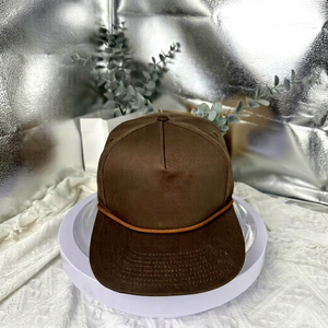 INJVA Adjustable Design 6 Panel <b>Waterproof</b> Waxed/Oil Cloth Sports Gorras Custom Leather Patch Buckle Tag Label Baseball Caps <b>Hat</b> - Product Image 1