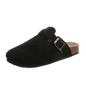 Offre Spéciale vente en gros diapositives semelle en liège sandales plates pantoufles <span class=keywords><strong>grand</strong></span> romain décontracté demi remorque paresseux chaussures solide Vintage pantoufles - Product Image 3
