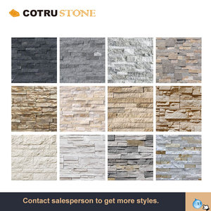 Revêtement mural en <span class=keywords><strong>pierre</strong></span> d'ardoise <span class=keywords><strong>naturelle</strong></span>, grès de culture traditionnelle d'extérieur avec finition de surface fendue pour la décoration intérieure - Product Image 6