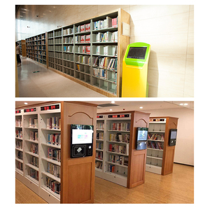 UHF/<span class=keywords><strong>HF</strong></span> ISO18000 Biblioteca escolar <span class=keywords><strong>RFID</strong></span> Lector de estantería inteligente 860-960MHz Solución de gestión de inventario de devolución de préstamos TCP/IP - Product Image 5