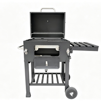 Barbecue au charbon de bois portable robuste nouvellement amélioré pour la cuisine en plein air