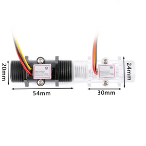 YF-S201C 1-30L Tối Thiểu 5-15V Công Tắc Cấp Thực Phẩm Hall Lưu Lượng Kế Đồng Hồ Đo Chất Lỏng Mô-đun Cảm Biến Lưu Lượng Nước - Product Image 6