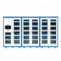 Armoire de pesage intelligente avec reconnaissance faciale, identification automatique et casier de stockage de consommables pour ateliers d'usine