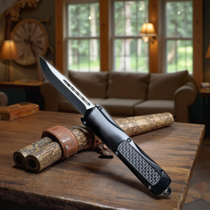 उच्च अंत उपयोगिता जेब चाकू बड़ा एल्यूमीनियम हैंडल 3Cr13 स्टेनलेस स्टील ब्लेड के शिकार के लिए स्टेनलेस स्टील ब्लेड - Product Image 1