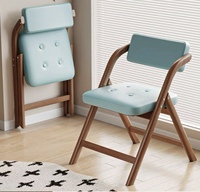 Chaises pliantes portables en métal, style minimaliste moderne, tabourets de bar avec dossier solide et assise en éponge, capacité 150 kg, pour salon