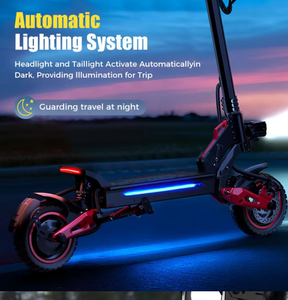 Scooter Plegable con Motor de 1600W, Modelo 2026, Scooter Eléctrico para Adultos de 2 Ruedas con Neumáticos Anchos y Potentes - Product Image 2