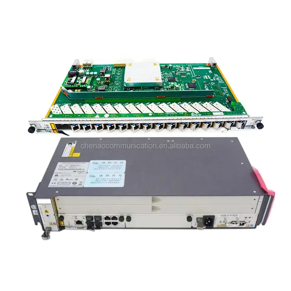 Nueva placa de interfaz OLT de 8 puertos para redes 4G Original GPBD para redes de fibra óptica FTTX y FTTH Compatible con tarjeta GPON