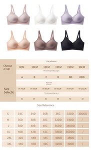 Soutien-gorge sans armatures 3/4 fin et uni pour femme, avec gel adhésif, style goutte d'eau, respirant, pour l'approvisionnement transfrontalier de lingerie - Product Image 6