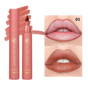 Delineador de labios cosmético vegano a prueba de manchas, lápiz de labios resistente al agua de alto pigmento, Etiqueta Privada para maquillaje diario de niñas - Product Image 3