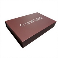Boîtes cadeaux magnétiques personnalisées, emballage cosmétique de luxe avec mousse en velours pour parfum et rouge à lèvres