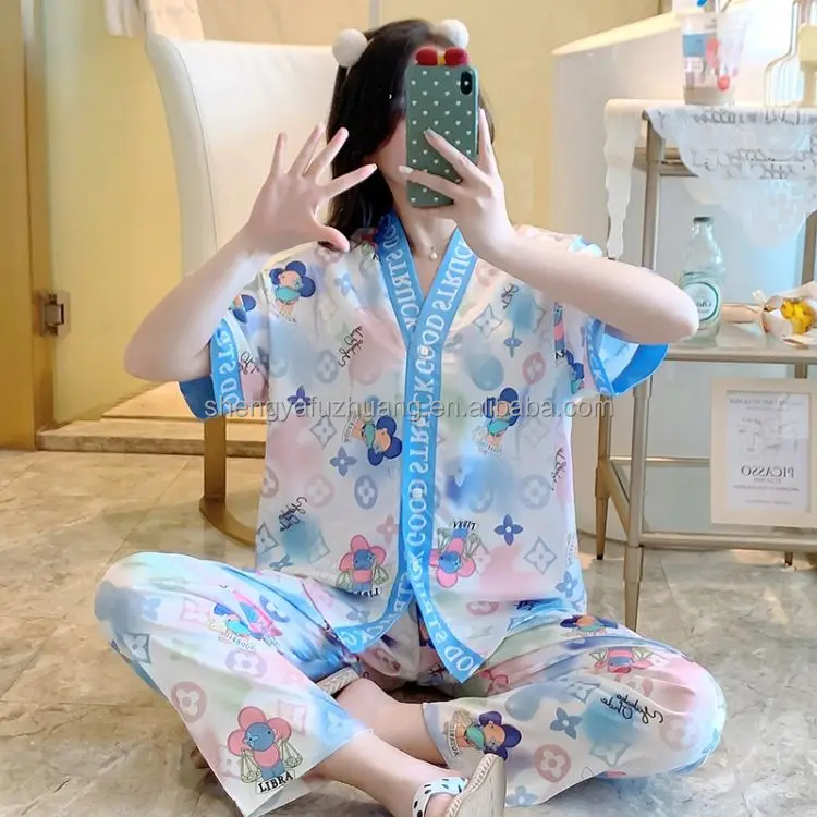 Fashionable women's pajamas mature sexy women's underwear pajamas