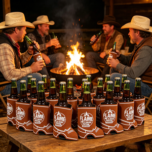 Cowboy Boot Coolies Néoprène Isolé Étanche Peut Coozies pour Canettes <span class=keywords><strong>de</strong></span> 12oz - Product Image 3