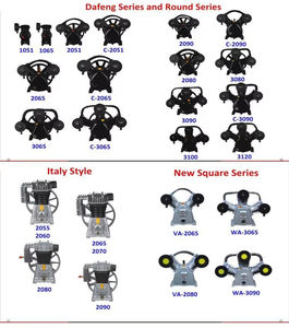 Compresseur d'air industriel à tête de compresseur à piston alternatif à deux étages, pompes 2065 2080 3080 3065 3090 avec <span class=keywords><strong>clapet</strong></span> - Product Image 5