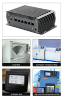 OEM ODM de caja industrial computadora Linux/Android/ventana barato industrial mini pc sin ventilador i3 i5 i7