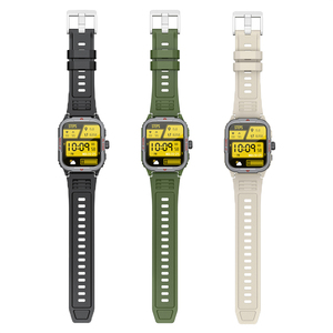 Nhà Máy Giá Rẻ Giá Đồng Hồ Thông Minh Đèn Pin 1.85Inch Người Đàn Ông Ngoài Trời Thể Dục Thể Thao Tracker Bt Cuộc Gọi LED Ánh Sáng Smartwatch G129 - Product Image 4