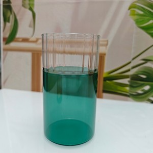 <span class=keywords><strong>Tumbler</strong></span> in vetro borosilicato con Design moderno unico realizzato a mano su due toni per bere - Product Image 4