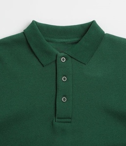 Sudadera <span class=keywords><strong>Polo</strong></span> Unisex Personalizable de Alta Calidad - Uniforme de Trabajo OEM Estilo Urbano con <span class=keywords><strong>Cuello</strong></span> de Punto Grueso para Hombre - Product Image 2