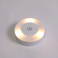 Veilleuse LED tactile à gradation rechargeable par USB Lampe de placard sans fil de style moderne pour chambre à coucher Armoire de cuisine Armoire Escalier