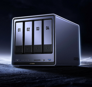 Máy chủ NAS Intel N150 Quad Core 4 Bay dành cho văn phòng tại nhà, lưu trữ đám mây riêng tư với tính năng đồng bộ ảnh AI, RAM tối đa 8GB - Product Image 4