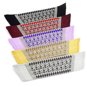 شباشب صيفية مزخرفة، صنادل مرصعة بالأحجار الكريمة، بطانة قطنية، شبه مصنعة، صنع في الصين SF - Product Image 3