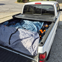 Matelas gonflable portable pleine grandeur avec support droit pour tente, accessoire pour lit de camion de camping